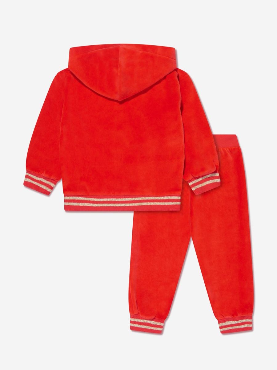 Baby Moschino Kids Sweatshirts & Hoodies | Baby Girls Teddy Bear Tracksuit In Red