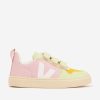 Teen Veja Footwear | Girls Small V-10 Animal Observatory Trainers In Pink