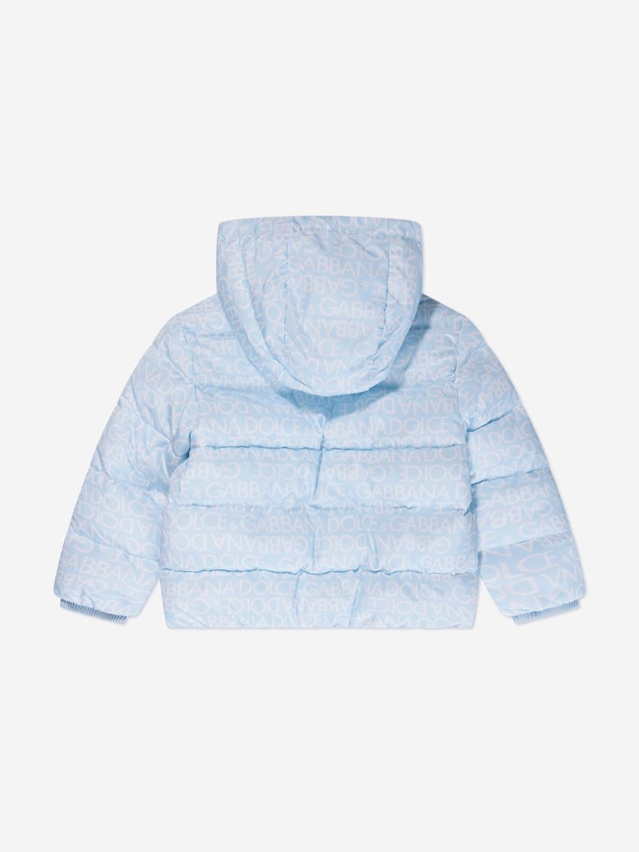 Boys Dolce & Gabbana Kids Coats & Jackets | Baby Boys Puffer Jacket In Blue