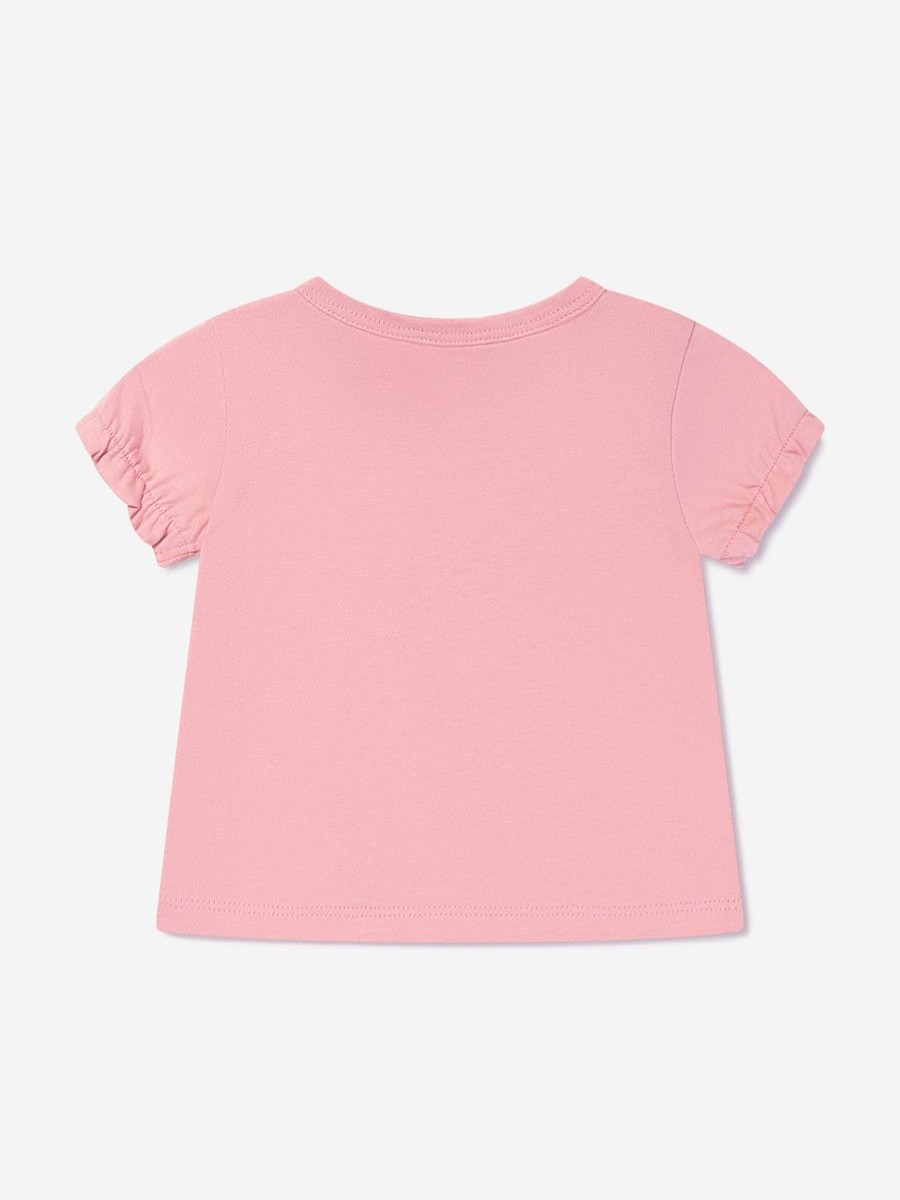 Baby KENZO KIDS Outfits & Sets | Baby Girls Organic Cotton T-Shirt And Pants Set In Pink