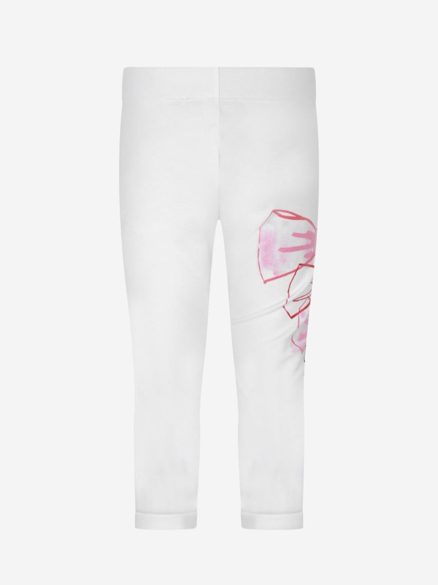 Girls Simonetta Leggings | Girls Bow Print Bottoms