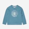 Baby Timberland Sweatshirts & Hoodies | Baby Boys Logo Sweatshirt In Blue