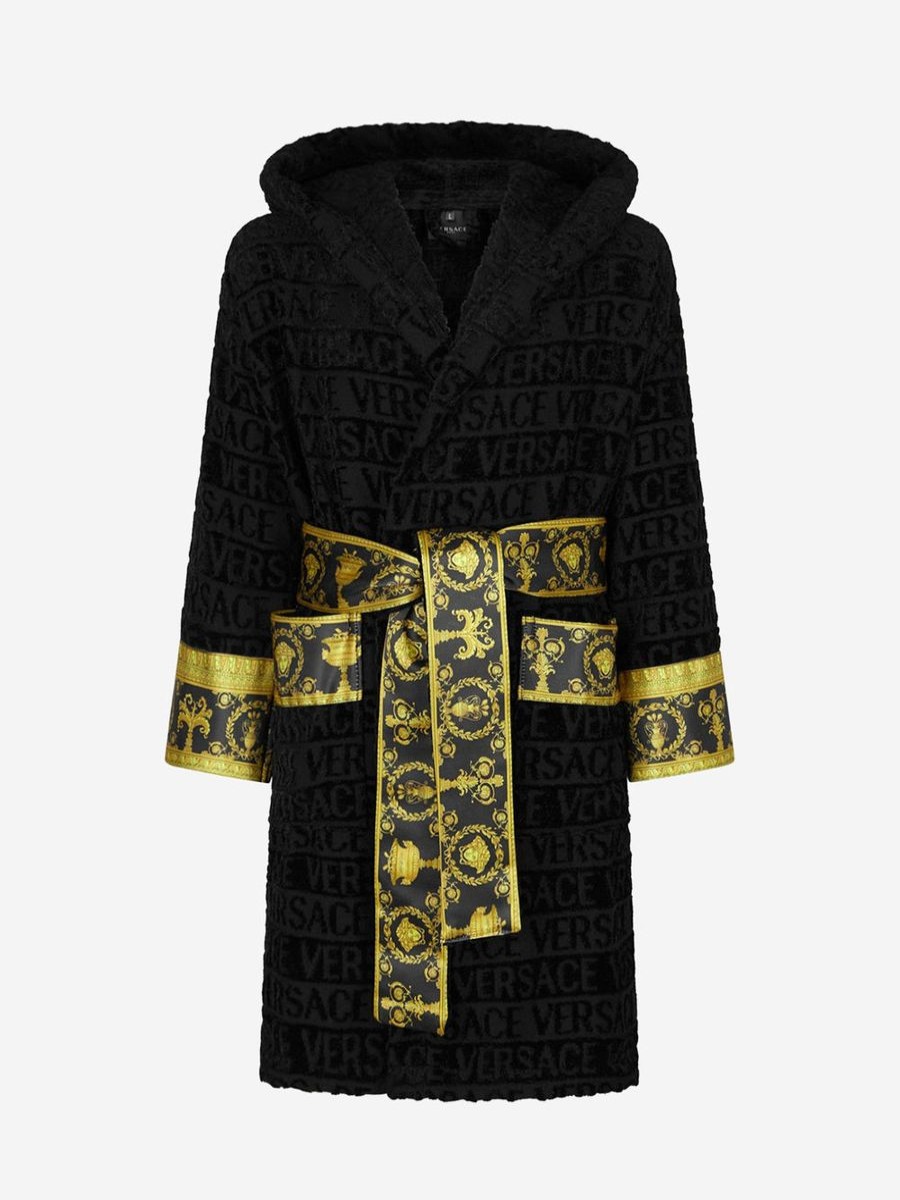 Boys Versace Nightwear & Pyjamas | Versace - Kids Baroque Bathrobe | Childsplay Clothing