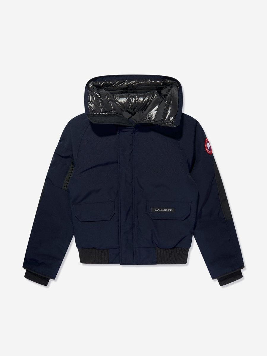 Boys Canada Goose Coats & Jackets | Kids Chilliwack Bomber In Navy