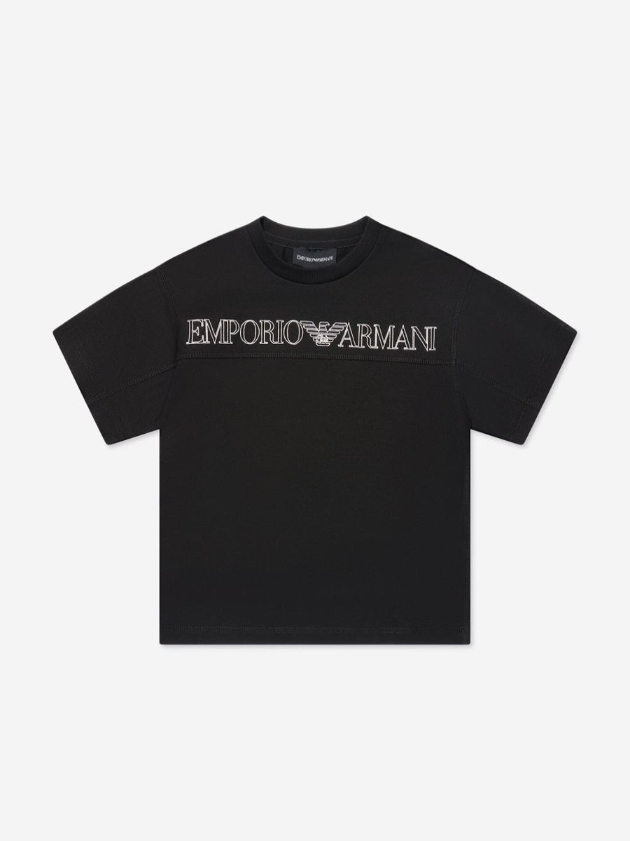 Teen Emporio Armani Underwear | Boys Logo T-Shirt In Black