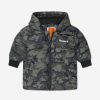 Boys Timberland Coats & Jackets | Baby Boys Camouflage Puffer Jacket In Green