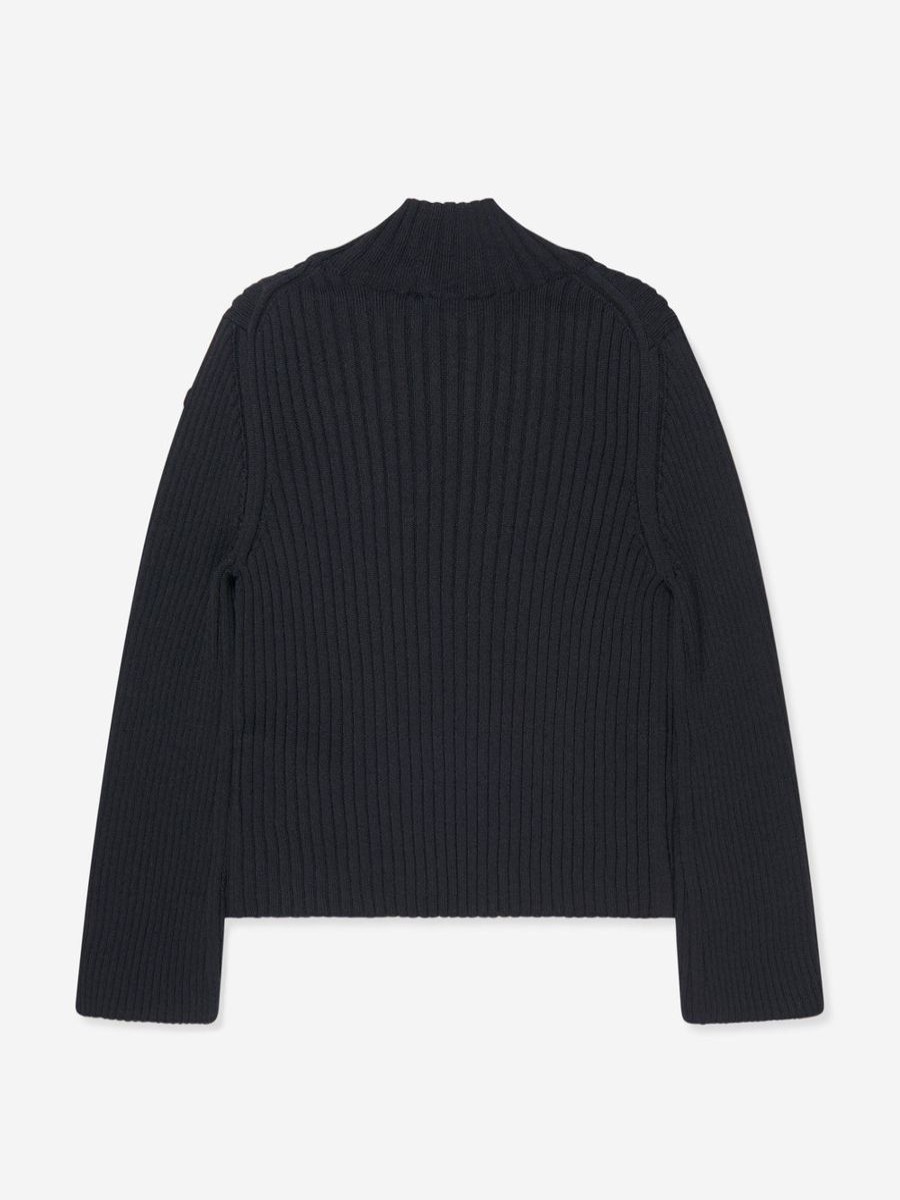 Teen Moncler Enfant Underwear | Girls Turtleneck Top In Black