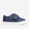 Boys Fendi Kids Sneakers | Kids Leather Logo Trainers In Navy