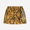 Boys Versace Swimwear | Versace - Boys Barocco Swim Shorts In Black | Childsplay Clothing