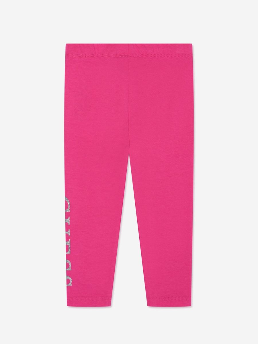 Girls Guess Leggings | Girls Logo Leggings In Pink