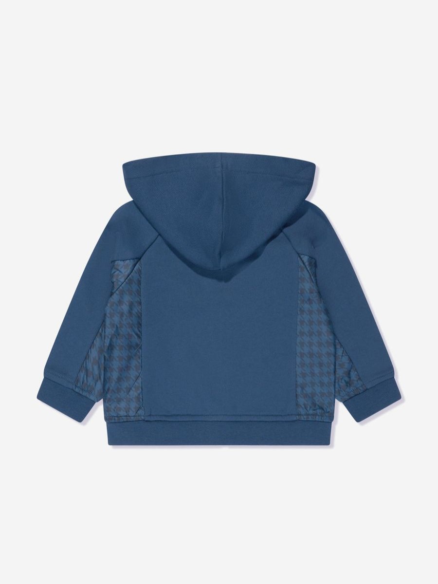 Baby Emporio Armani Sweatshirts & Hoodies | Baby Boys Zip Up Top In Blue