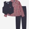 Boys Guess Trousers | Boys 3 Piece Outfit Set In Blue