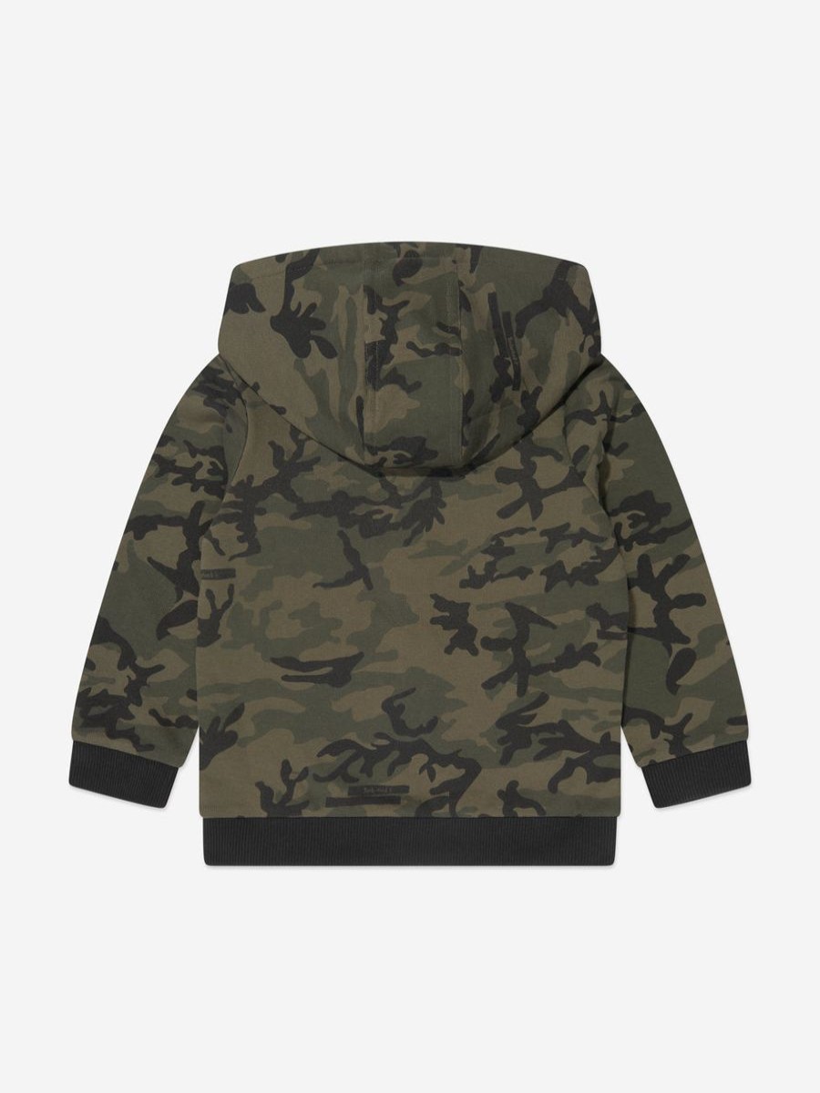 Baby Timberland Sweatshirts & Hoodies | Baby Boys Camouflage Hoodie In Green