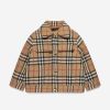 Boys Burberry Kids Coats & Jackets | Baby Boys Mini Gideon Short Jacket In Beige