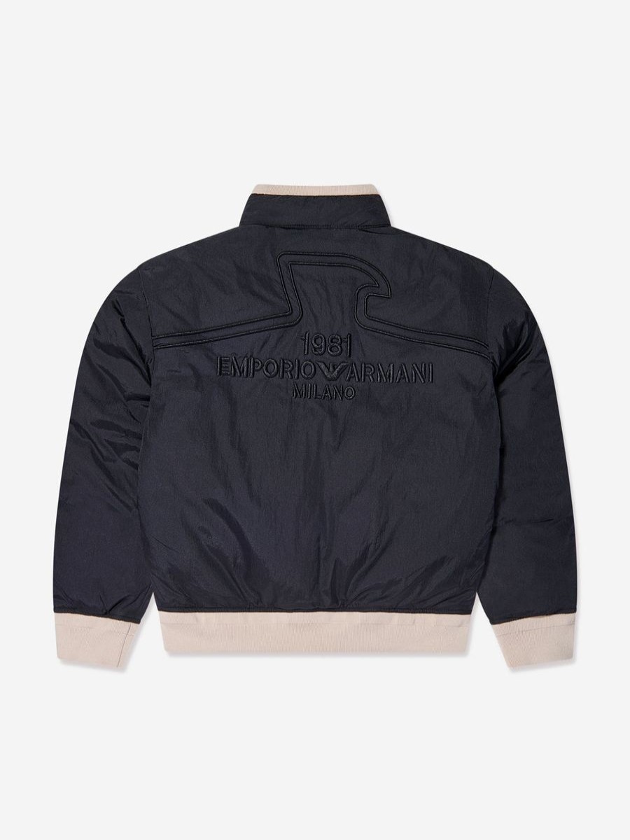 Boys Emporio Armani Coats & Jackets | Boys Padded Jacket In Navy