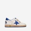 Boys Golden Goose Kids Sneakers | Boys Leather Ballstar Trainers In White