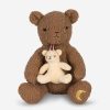 Baby Konges Slojd Toys | Baby Activity Music Teddy Bear In Brown (24Cm)