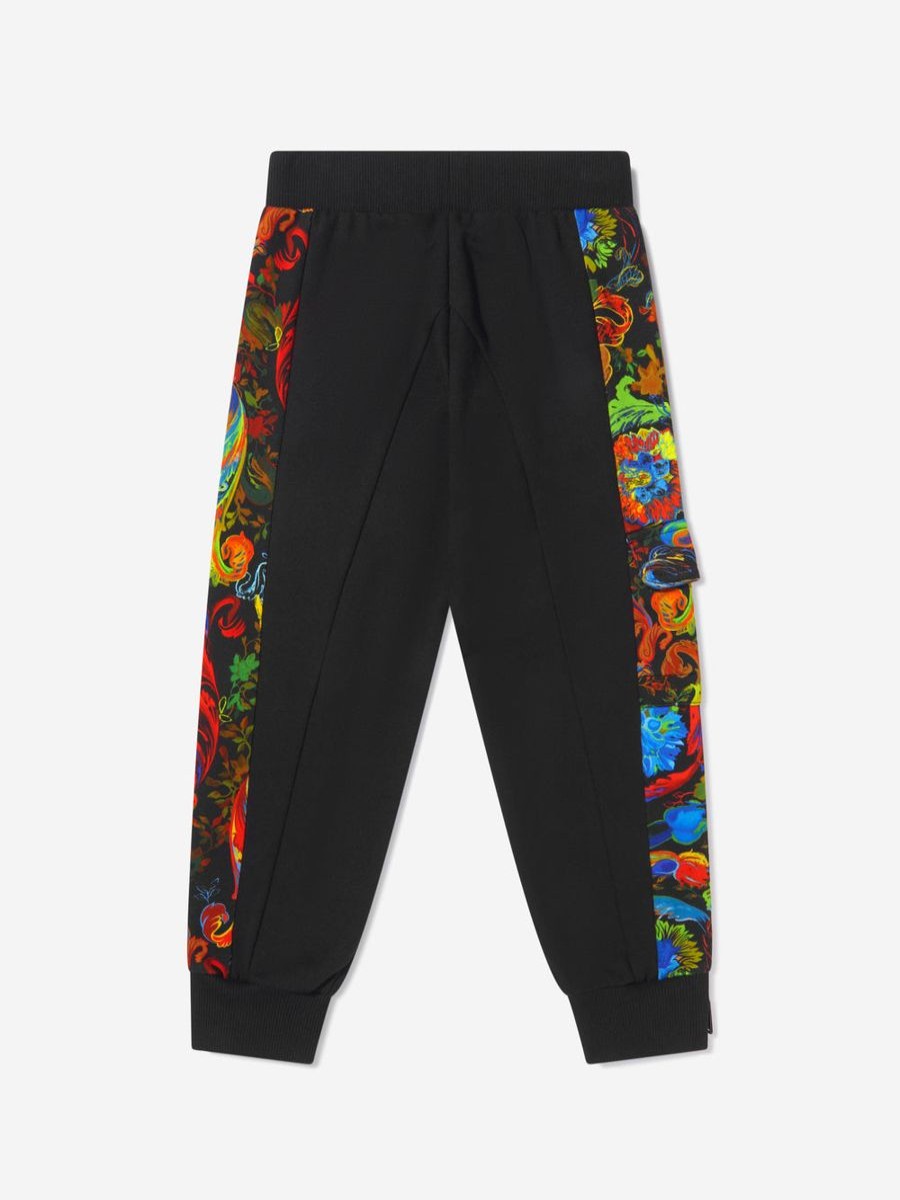 Boys Versace Sweatpants | Versace - Boys Kaleidoscopic Barocco Sweatpants | Childsplay Clothing