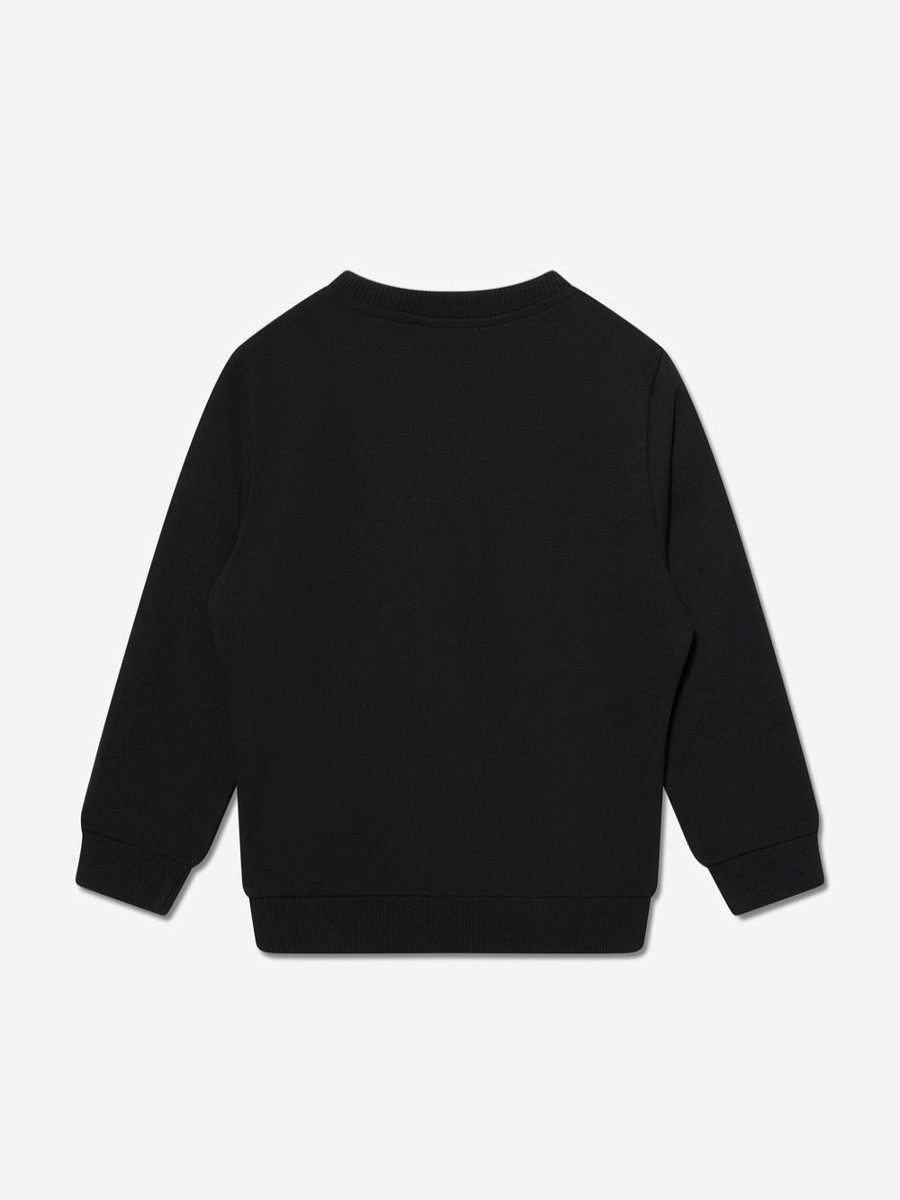 Boys Balmain Sweatshirts & Hoodies | Kids Logo Print Sweatshirt In Black