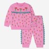 Girls Stella McCartney Kids Tracksuits | Baby Girls Flower Tracksuit In Pink