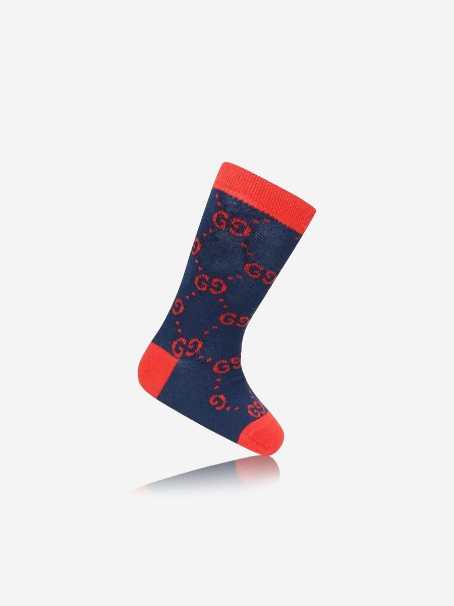 Boys Gucci Kids Socks | Baby Gg Logo Socks