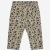 Girls Bonpoint Trousers | Baby Girls Tweety Floral Trouses In Beige