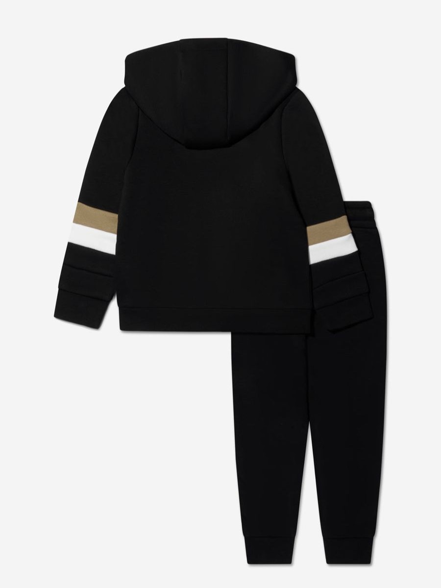 Boys BOSS Tracksuits | Boys Logo Tracksuit In Black