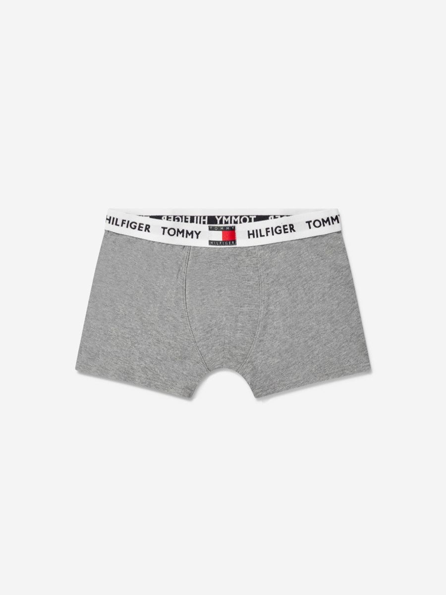 Boys Tommy Hilfiger Underwear | Boys Organic Cotton 2 Pack Boxer Shorts Set