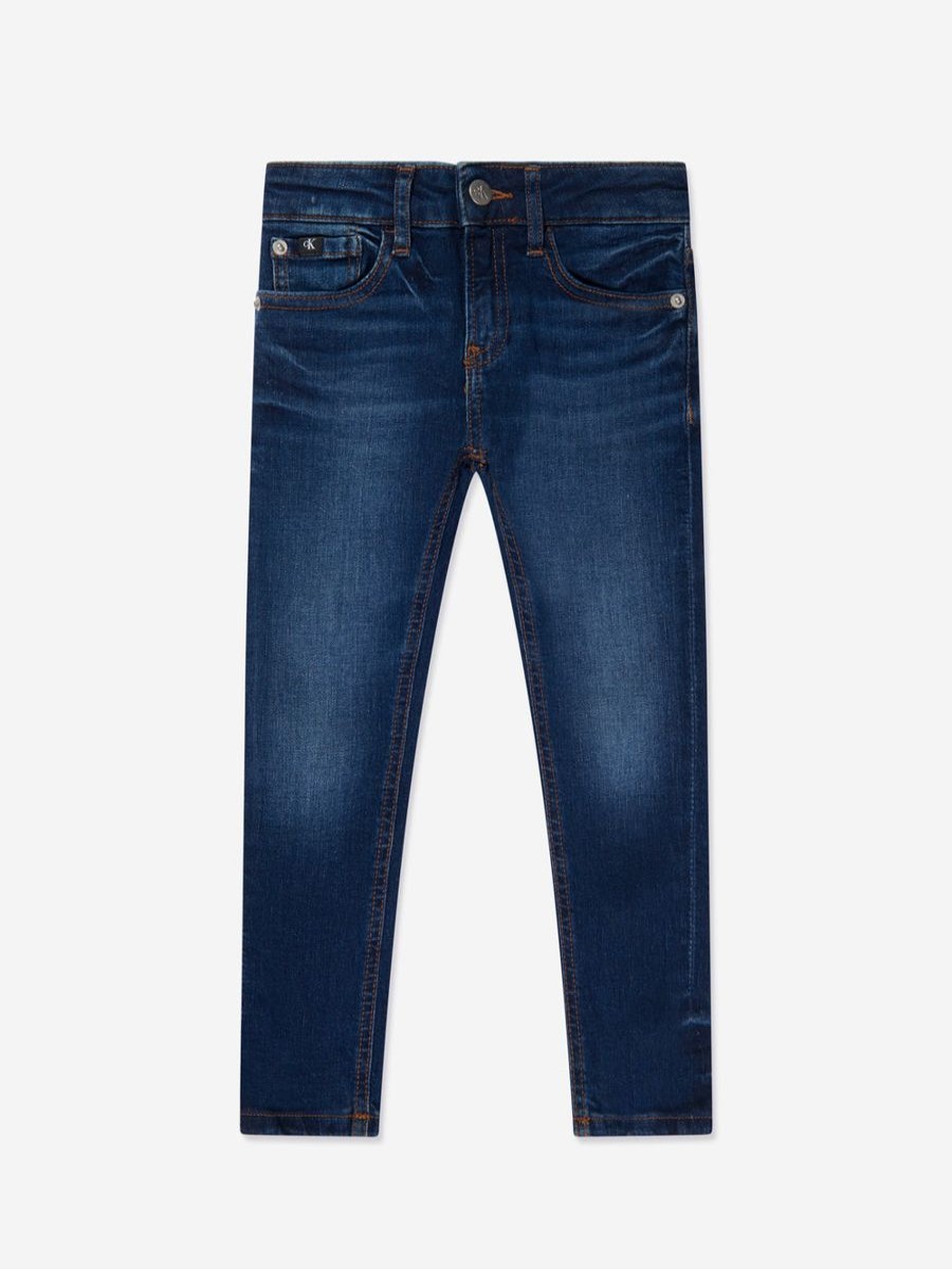 Boys Calvin Klein Jeans Jeans | Boys Skinny Jeans In Blue