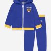 Baby Moschino Kids Outfits & Sets | Baby Boys Teddy Logo Tracksuit In Blue