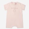 Girls Moncler Enfant Babygrows & Rompers | Baby Unisex Logo Romper