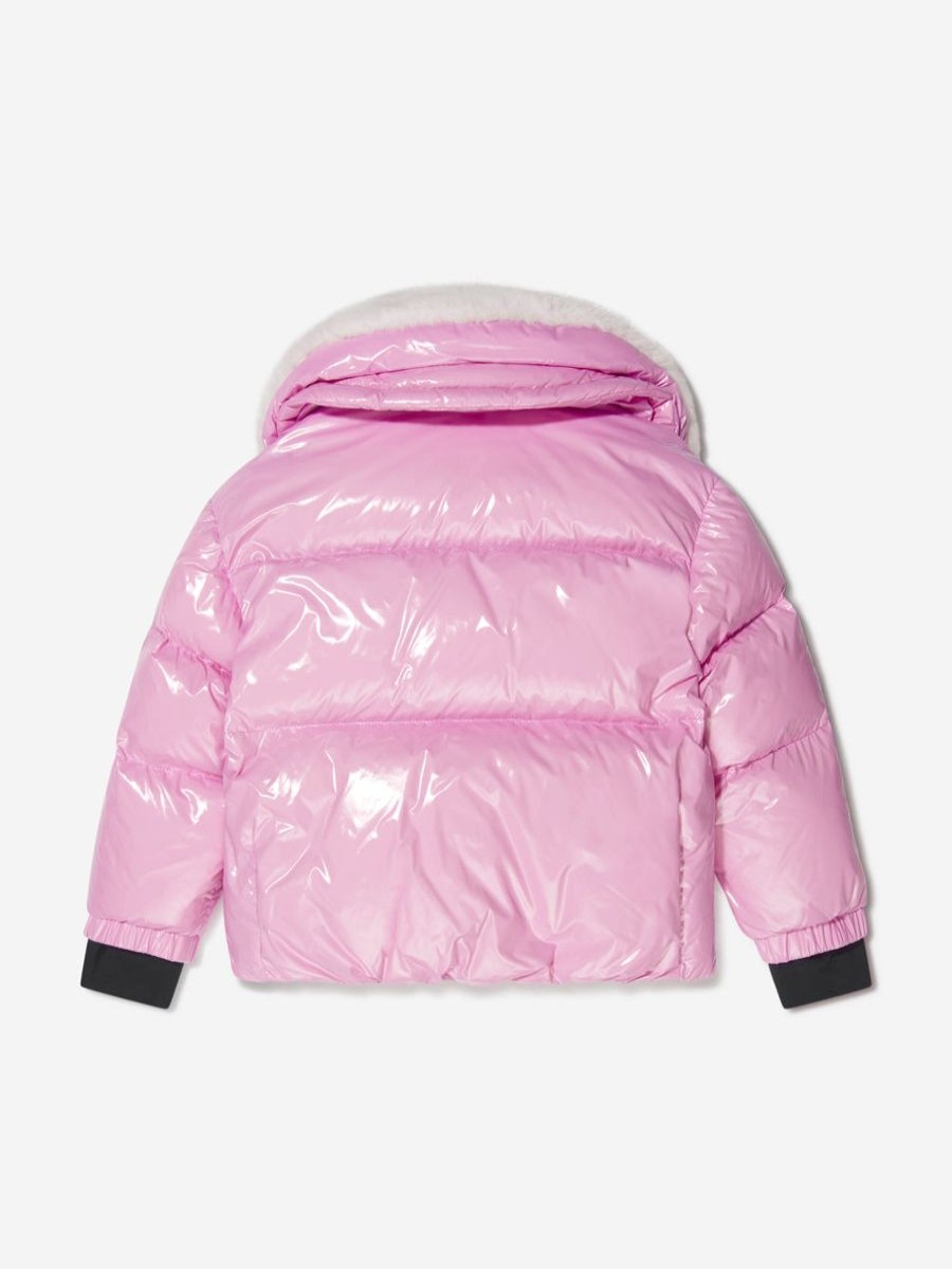 Girls Moncler Enfant Coats & Jackets | Moncler Enfant - Girls Down Padded Edling Jacket | Childsplay Clothing