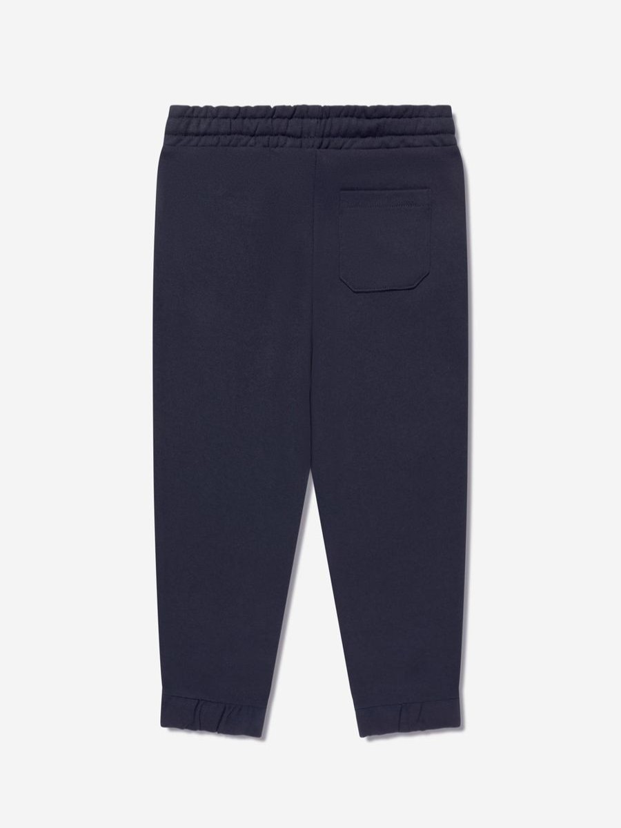 Boys Guess Sweatpants | Boys Logo Print Joggers In Navy