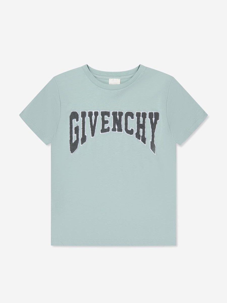 Boys Givenchy T-Shirts & Tops | Boys Logo T-Shirt In Blue