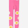 Girls Mini Rodini Leggings | Girls Organic Cotton Flower Leggings