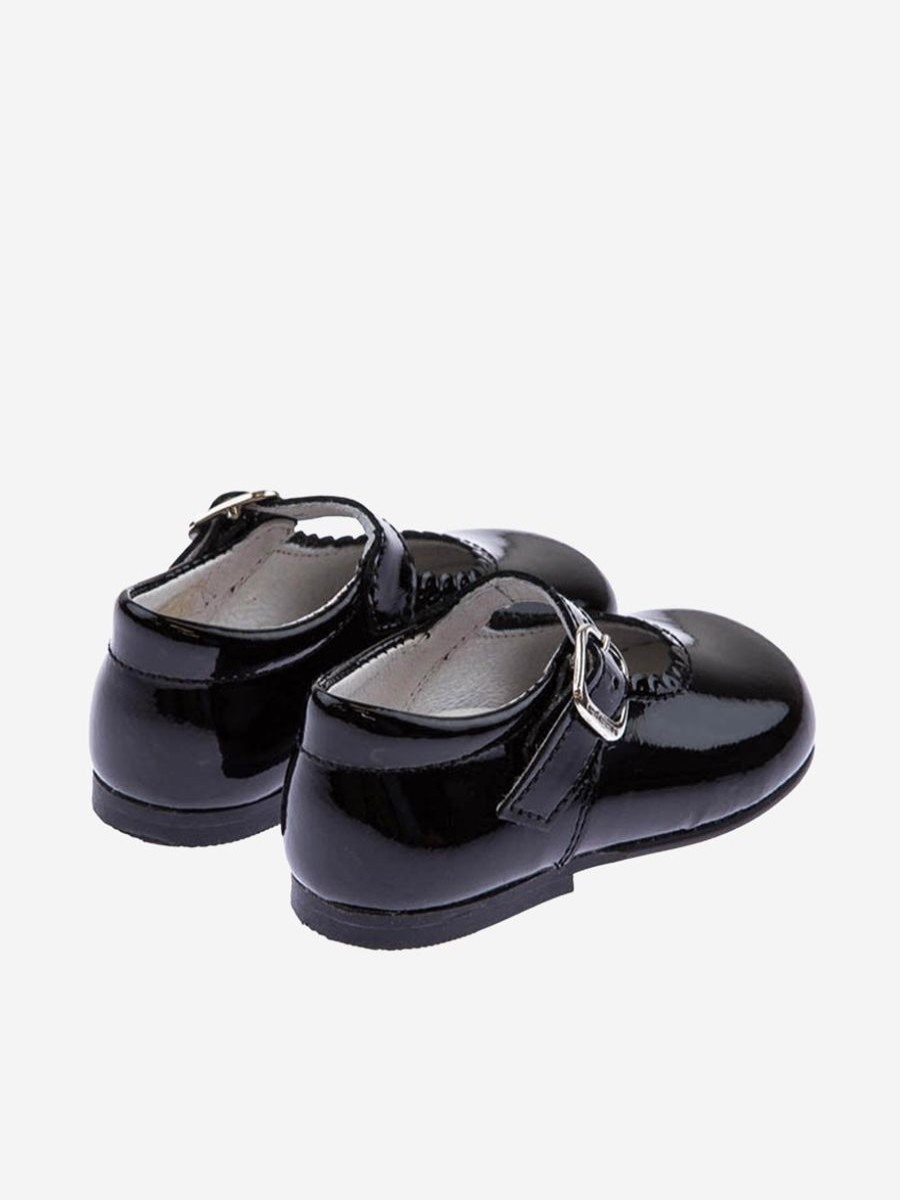 Baby Andanines Shoes | Andanines Girls Scalloped Edge Mary Jane Shoes