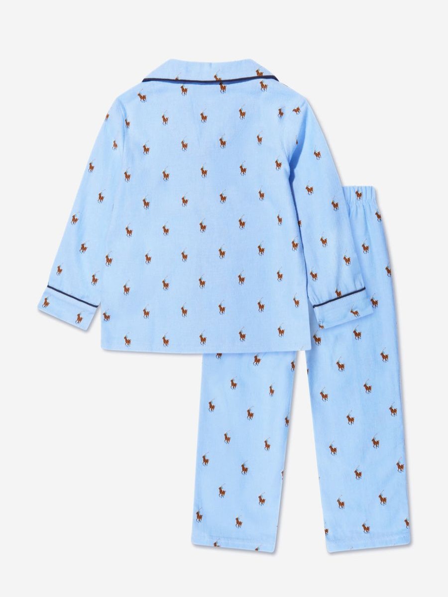 Boys Ralph Lauren Kids Nightwear & Pyjamas | Boys Logo Pyjama Set In Blue