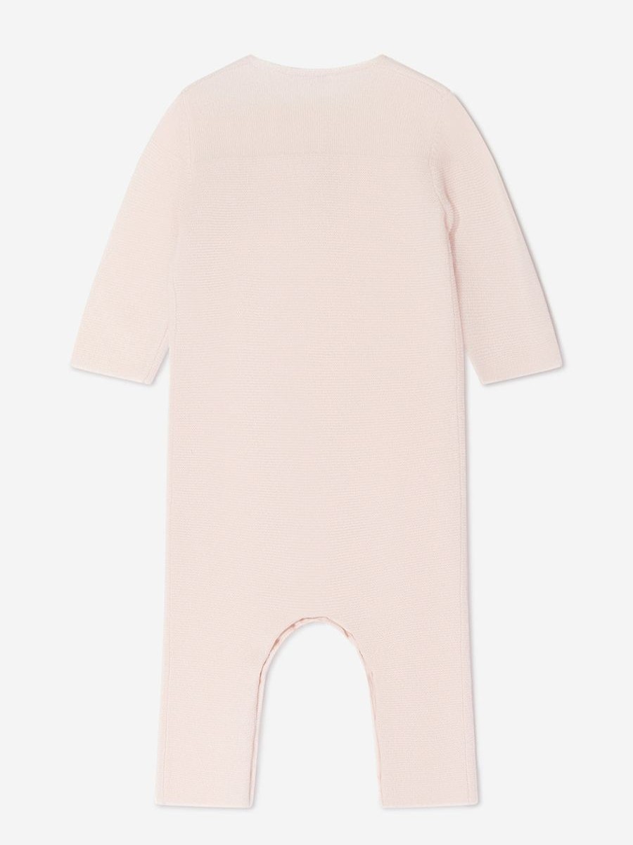 Girls Bonpoint Babygrows & Rompers | Bonpoint - Baby Girls Cashmere Romper | Childsplay Clothing