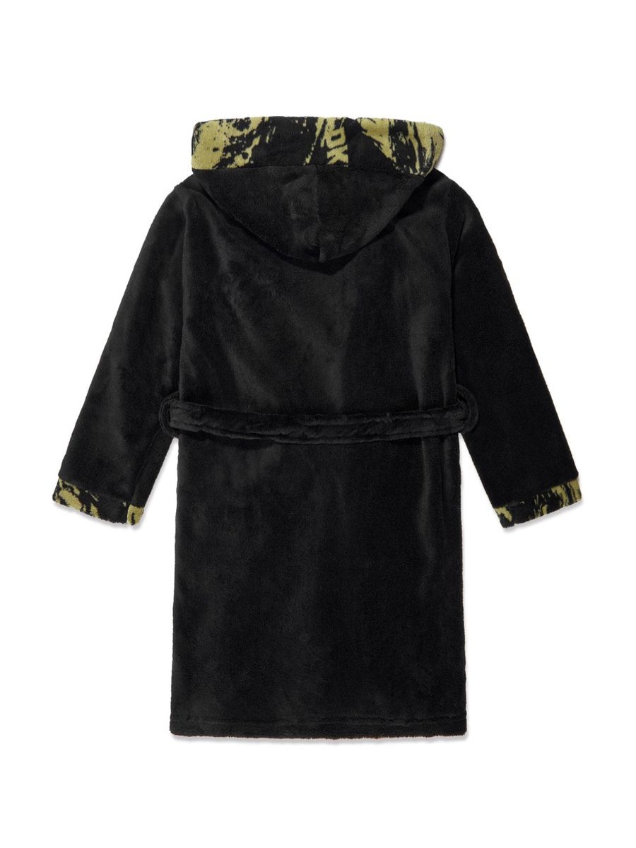 Boys DKNY Nightwear & Pyjamas | Boys Bathrobe In Black