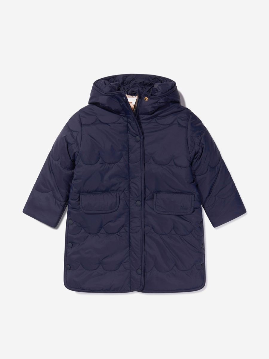 Girls Chloé Coats & Jackets | Chloe - Girls Down Padded Puffer Jacket | Childsplay Clothing