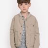 Boys Bonpoint Coats & Jackets | Boys Duran Cotton Jacket In Beige