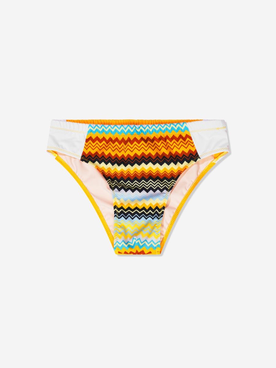 Boys Missoni Swimwear | Missoni - Boys Logo Swimming Briefs In Multicolor | Childsplay Clothing