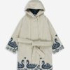 Boys Konges Slojd Nightwear & Pyjamas | Kids Swan Terry Bathrobe In Blue