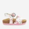 Baby Monnalisa Shoes | Girls Rose Sandals In White