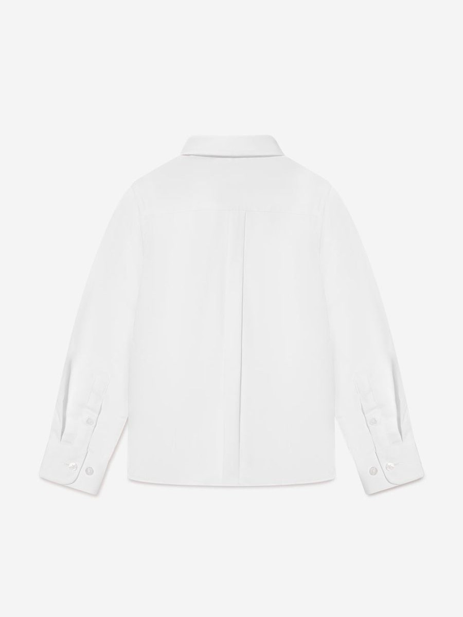 Boys Trussardi Shirts | Boys Barlog Shirt In Ivory