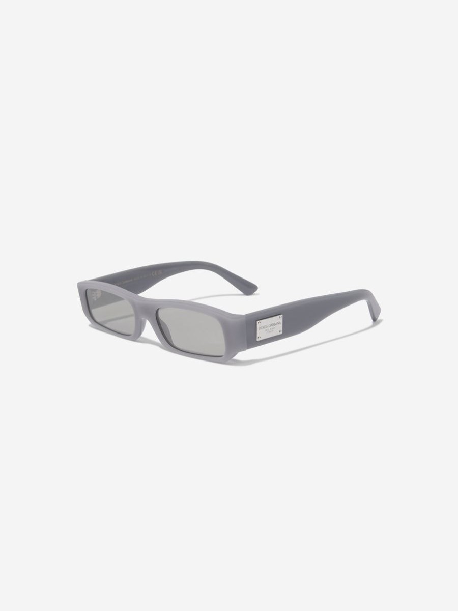 Boys Dolce & Gabbana Kids Sunglasses | Boys Acetate Sunglasses In Grey