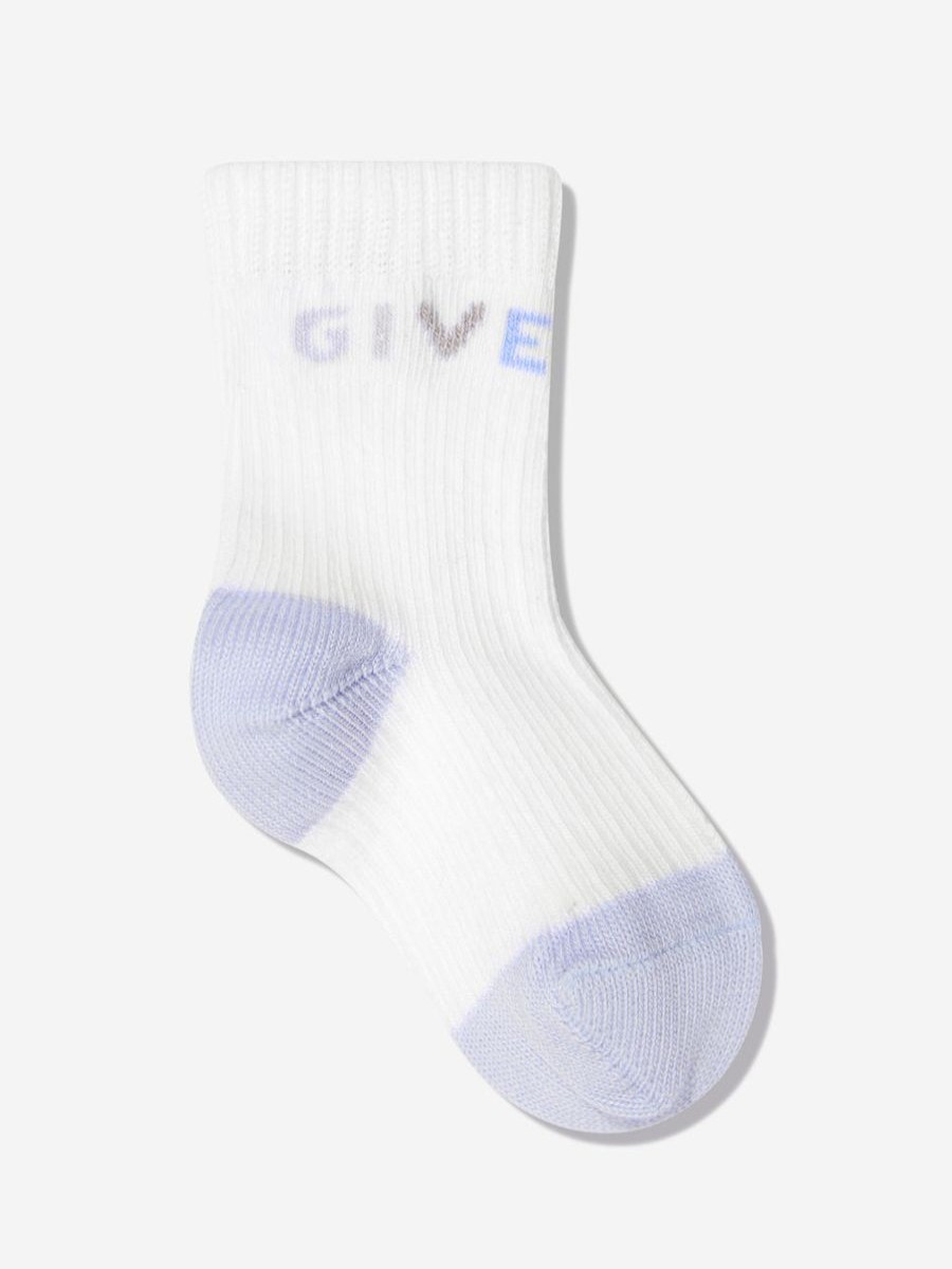 Boys Givenchy Socks | Baby Boys 2 Pack Socks Gift Set In Blue