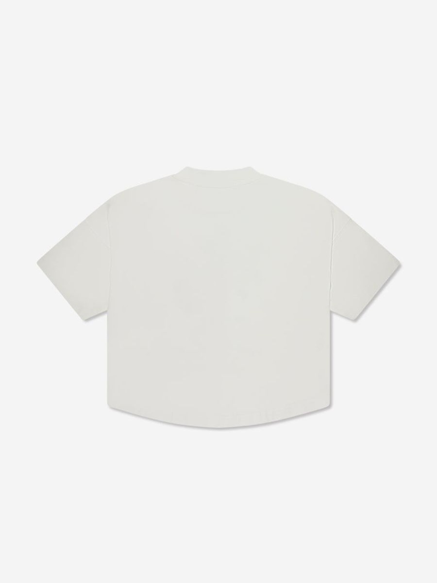 Boys Palm Angels T-Shirts & Tops | Boys Neon Palms Oversized T-Shirt In White