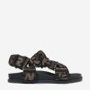 Boys Fendi Kids Sneakers | Fendi Kids - Girls Ff Logo Sandals In Brown |Eu Childsplay Clothing