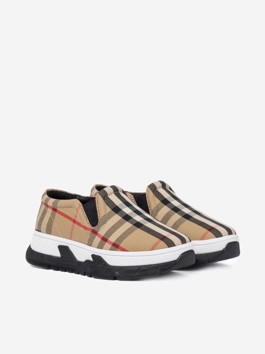 Teen Burberry Kids Footwear | Burberry Kids - Unisex Trainers | Childsplay Clothing